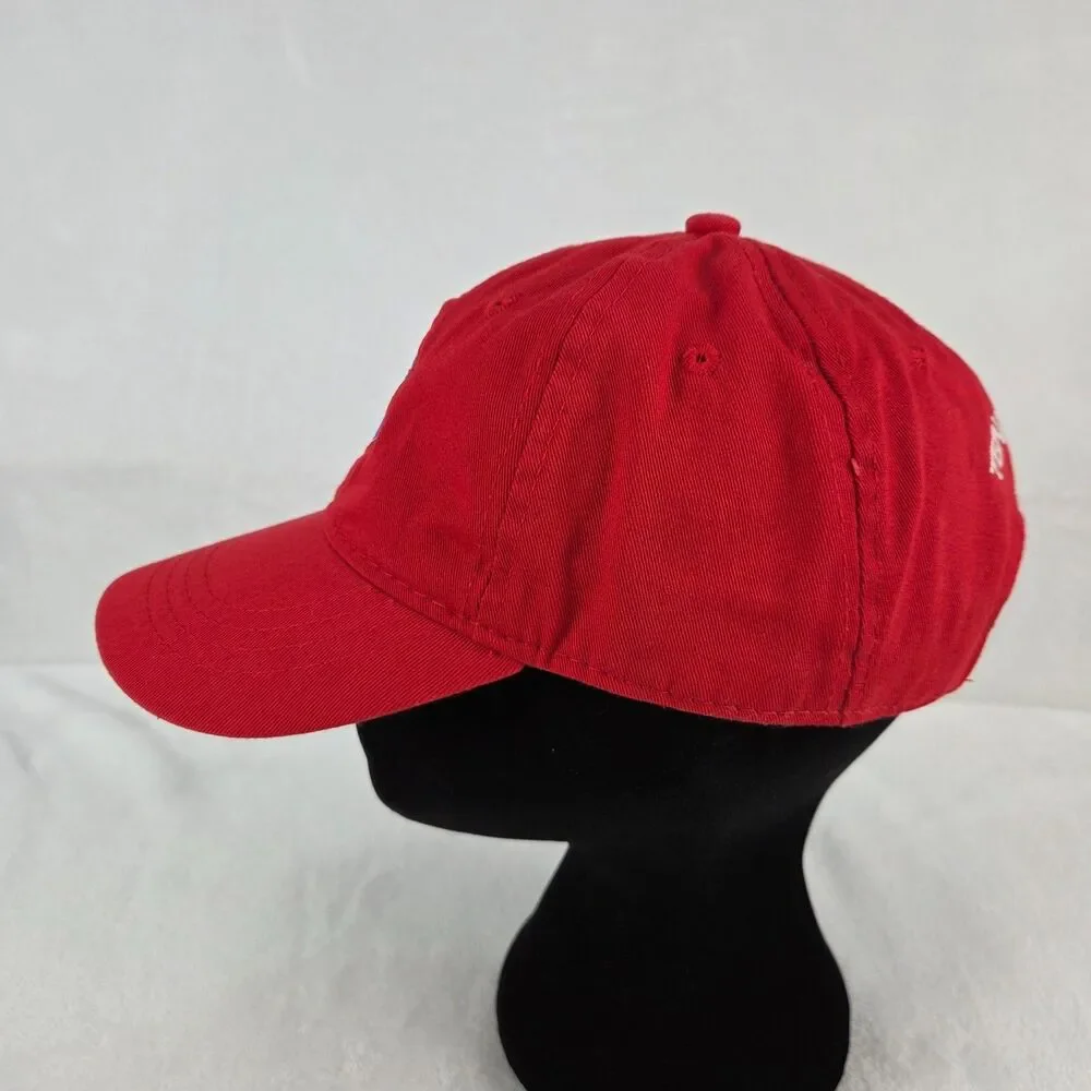 Tennessee Titans Tristar Logo Red Adjustable Baseball Cap Hat Strapback‎